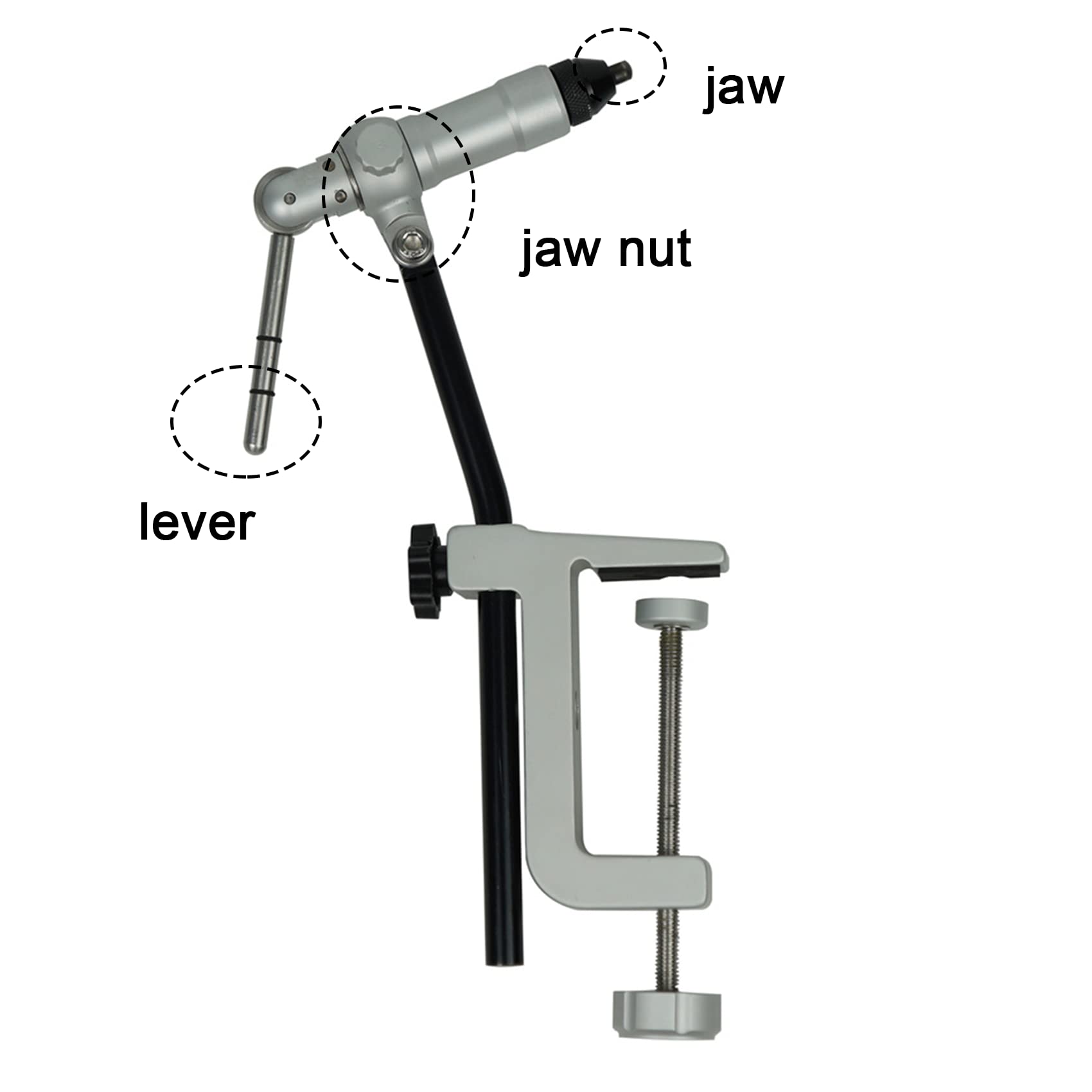 True Rotary Fly Tying Vise and - огляд і ціна Fishing Lure Making Kit