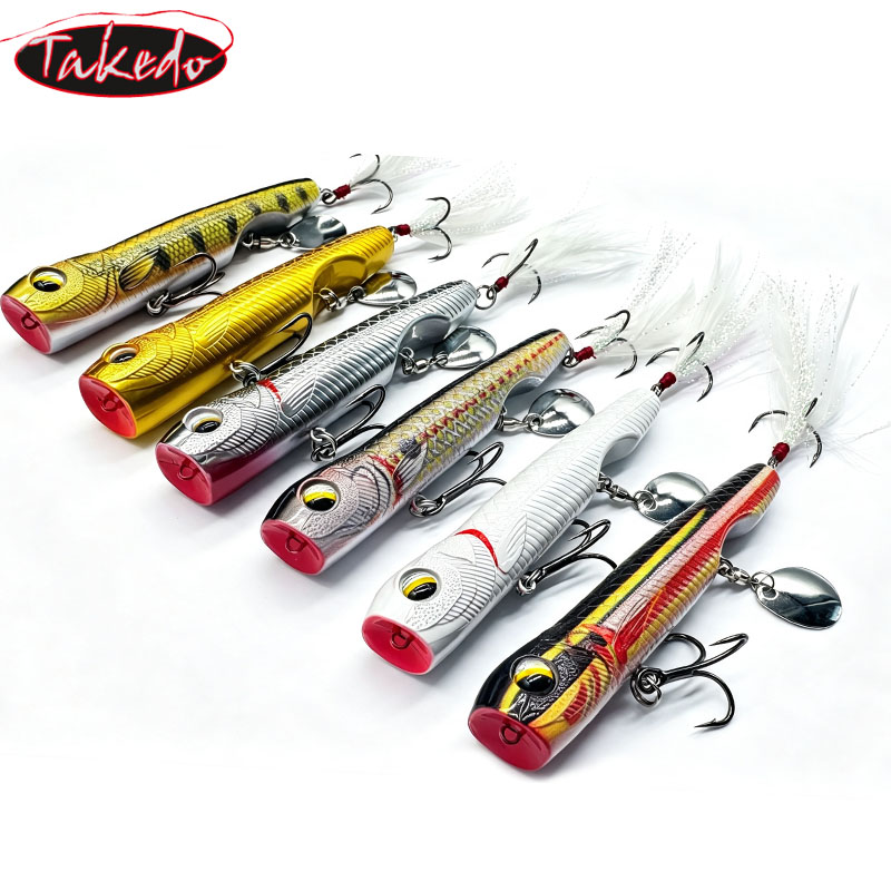 TAKEDO 10G Top Water Popper Fi - огляд і ціна Fishing Lure Popper