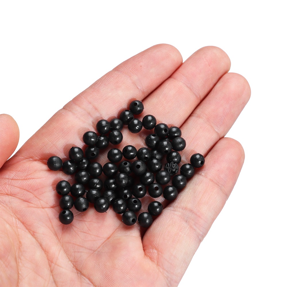 100pcs/lot Fishing Beads Space - огляд і ціна Fishing Lure Soft Plastic