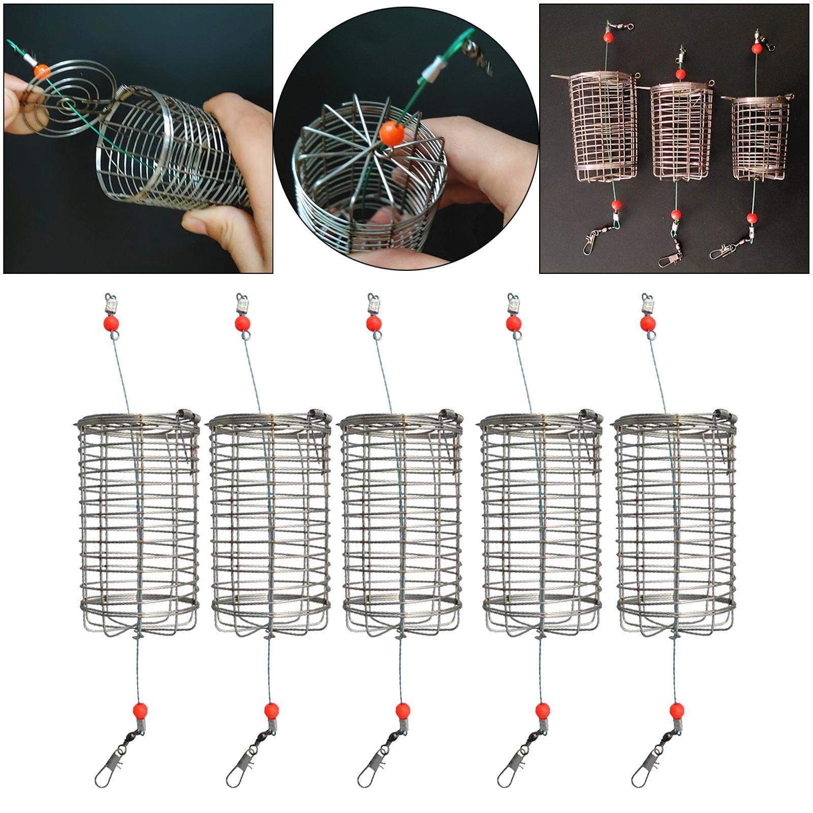 5x Solid Fishing Feeder Cage T - огляд і ціна Fishing Lure Box