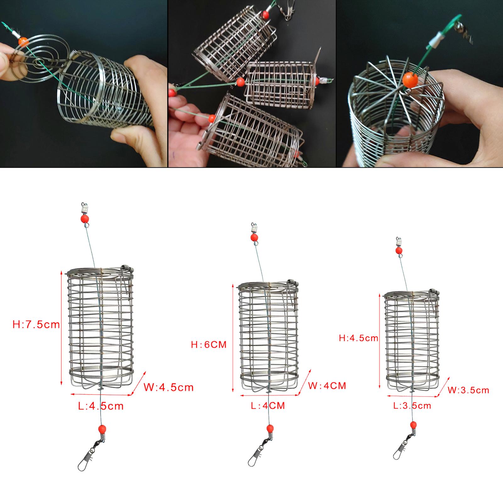 5x Solid Fishing Feeder Cage T - огляд і ціна Fishing Lure Box