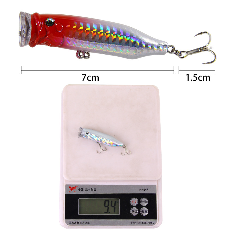 5Pcs Topwater Popper Fishing L - огляд і ціна Fishing Lure Popper